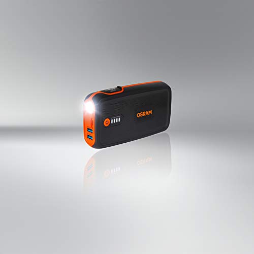 OSRAM BATTERYstart 300 1500A Starthilfe - für Motorrad/PKW bis 6L Benzin/3L Diesel
