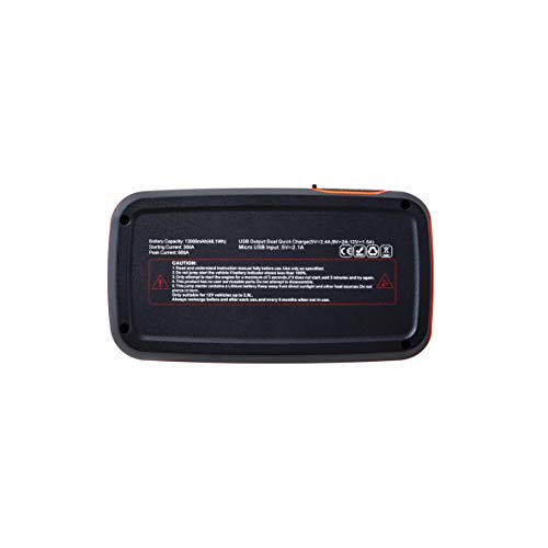 OSRAM BATTERYstart 300 1500A Starthilfe - für Motorrad/PKW bis 6L Benzin/3L Diesel