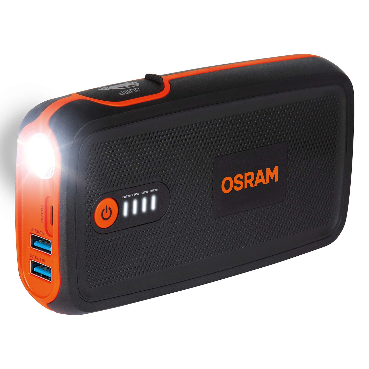 OSRAM BATTERYstart 300 1500A Starthilfe - für Motorrad/PKW bis 6L Benzin/3L Diesel